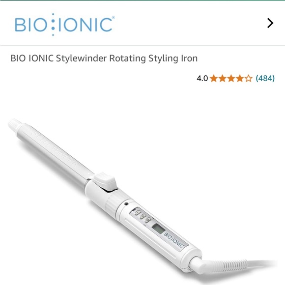 NIB BioIonic StyleWinder Rotating Styling Iron~ 0.75 inch - Picture 2 of 9